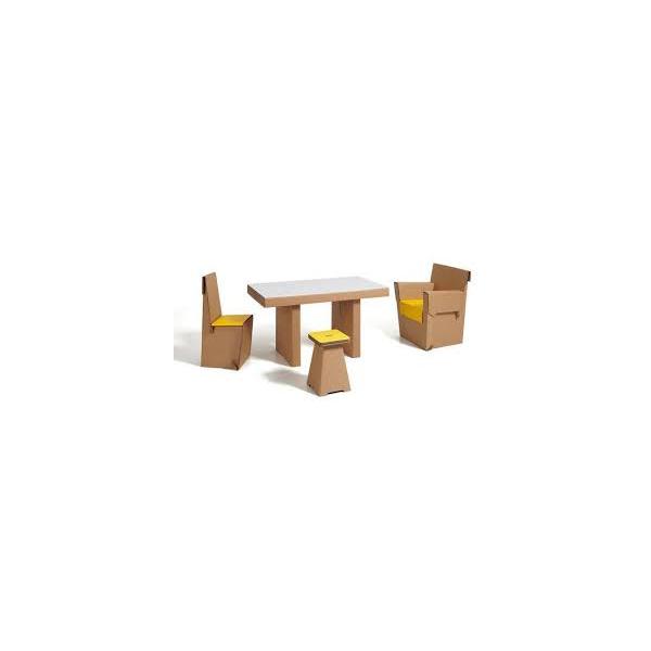 Cardboard Meeting Room Set