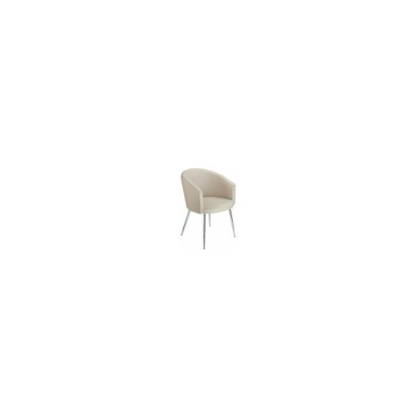Accent Padded Chair -Cream