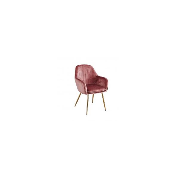 Lara Blush Pink Velvet