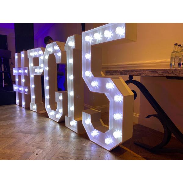 Light up letters