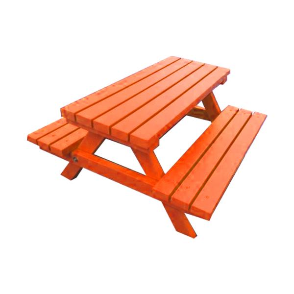 Picnic Bench Orange